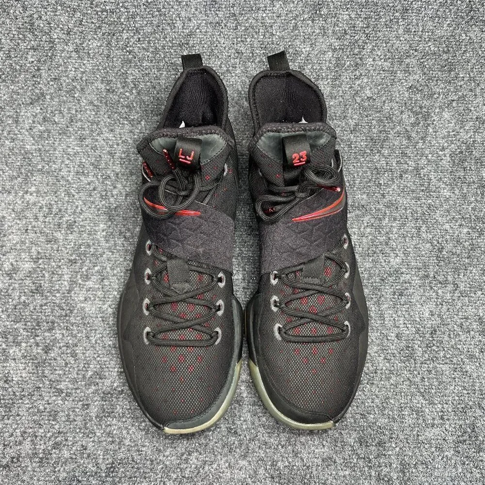 Nike Lebron 14 Bread Men's Size 12 Black Red‎ Basketball Shoes